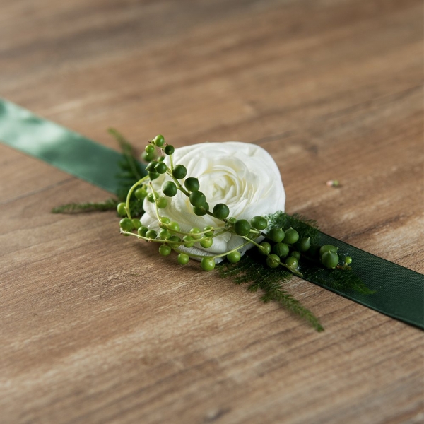 Květinový náramek na stuze – videokurz