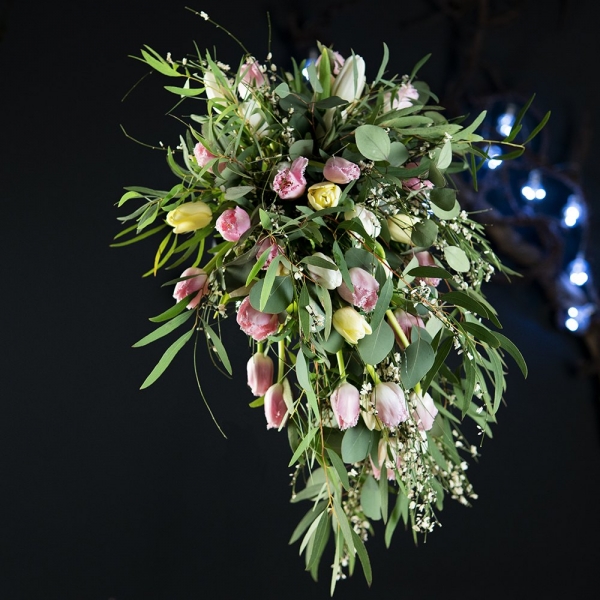 Svatební boho kytice tulipánů - videokurz