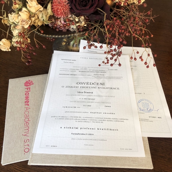 Zkoušky Florista, Ostrava, 17. 4. 2025