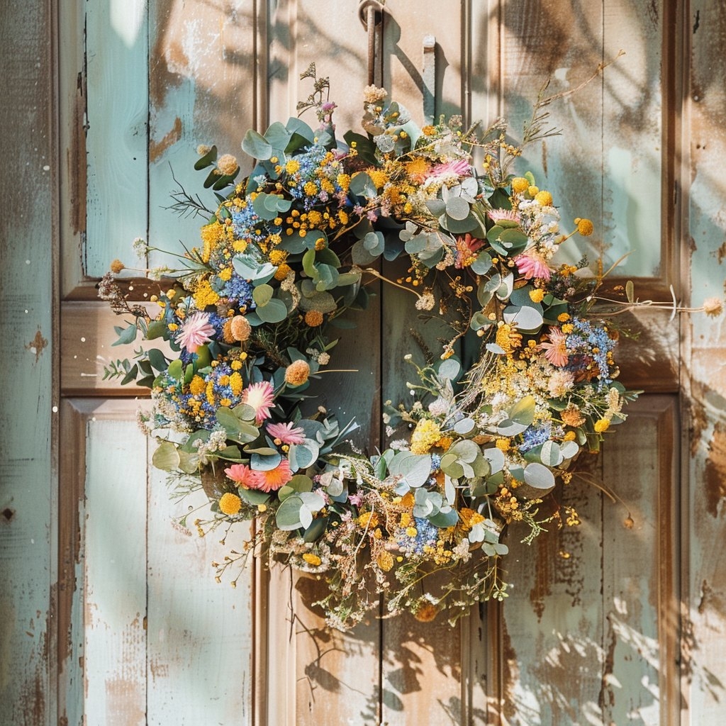 Letní věnec na dveře, Ostrava, 13. 6. 2024