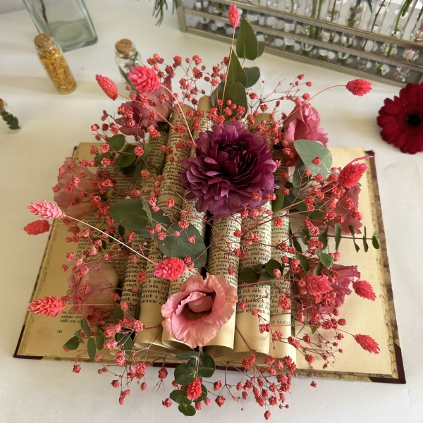 Aranžování květin do nádoby