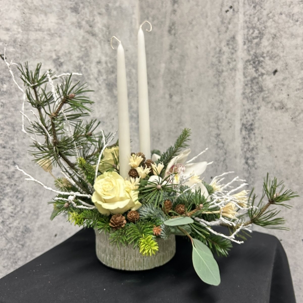 Aranžování květin do nádoby