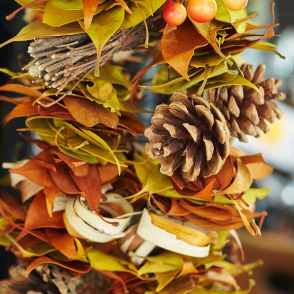 Podzimní věnec na dveře, Ostrava, 24. 9. 2024