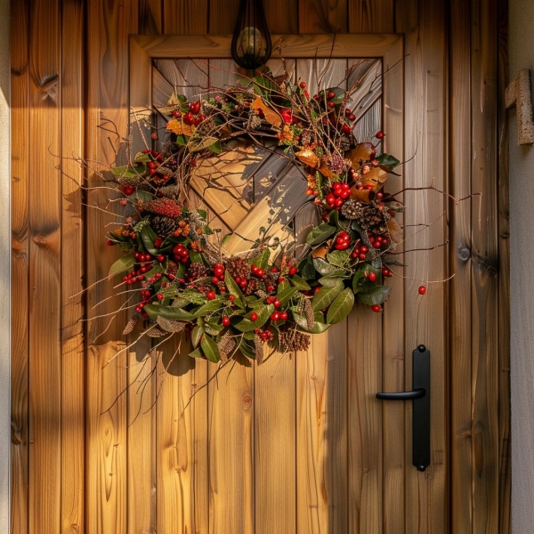 Podzimní věnec na dveře, Ostrava, 24. 9. 2024