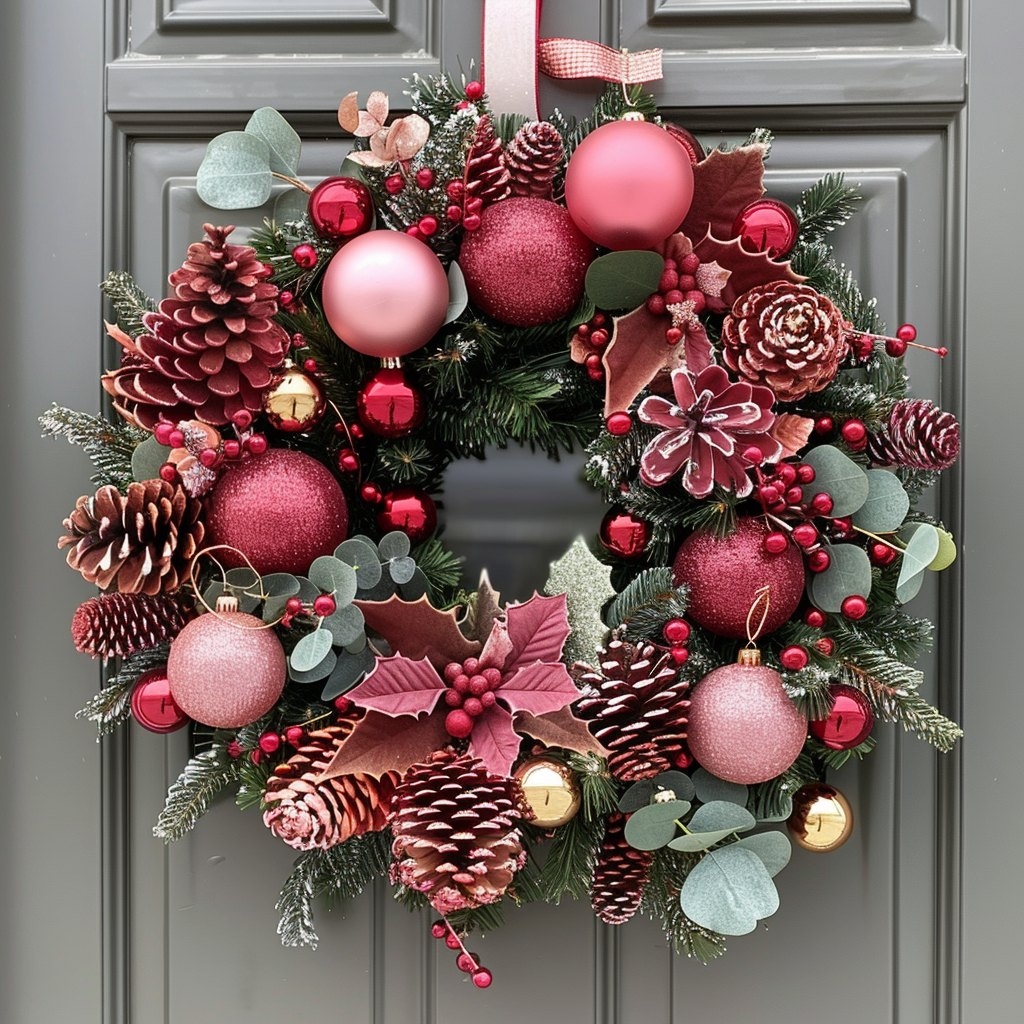 Vánoční věnec na dveře, Ostrava, 28. 11. 2024