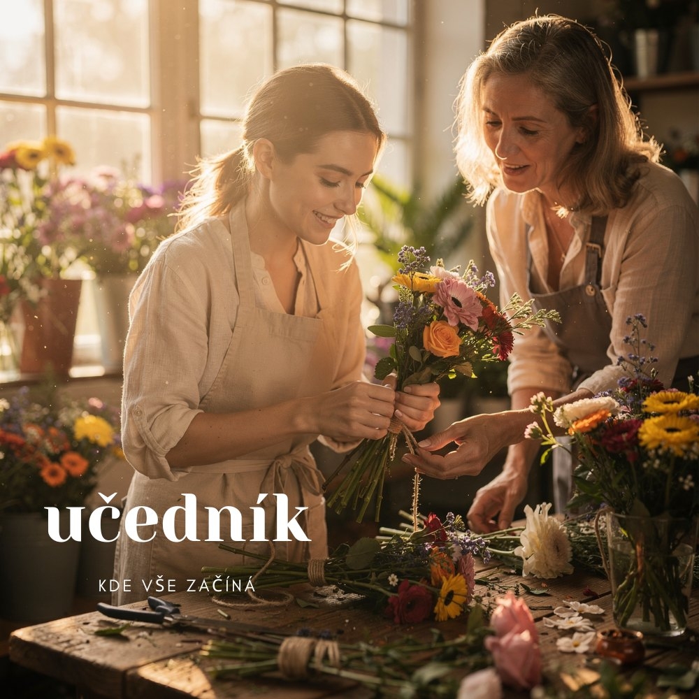 Rekvalifikační kurz Vazač květin – úroveň UČEDNÍK, Brno, 29.6. – 31. 7. 2026