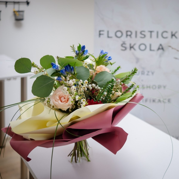 Rekvalifikační kurz Vazač květin – úroveň UČEDNÍK, Brno, 29.6. – 31. 7. 2026