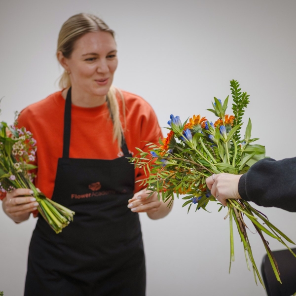 Rekvalifikační kurz Vazač květin – úroveň UČEDNÍK, Brno, 29.6. – 31. 7. 2026