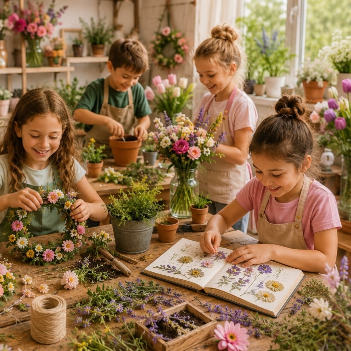 Rozkvetlé prázdniny — Malí floristé (děti 7–9 let), Ostrava, 24. 8. - 28. 8. 2026 