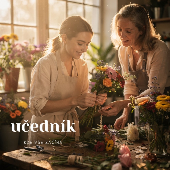 Rekvalifikační kurz Vazač květin – úroveň UČEDNÍK, Ostrava, 31. 8. – 18. 9 2026