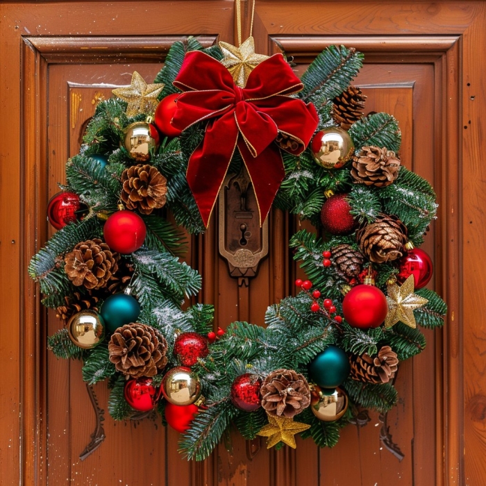 Adventní věnec na dveře, Brno, 28. 11. 2026